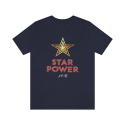 STAR POWER UNISEX HIP HOP TSHIRT - PDR LFE Navy / XS PDR LFE