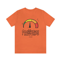 PRESSURIZE UNISEX HIP HOP TSHIRT - PDR LFE Orange / S PDR LFE