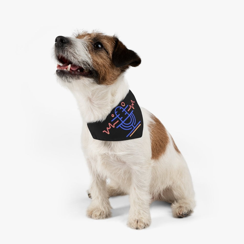 PRODUCINEER Hip Hop Pet Bandana Collar - PDR L.F.E. 