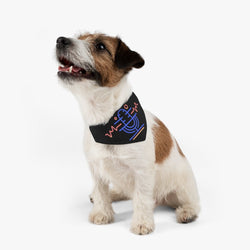 PRODUCINEER Hip Hop Pet Bandana Collar - PDR LFE S PDR LFE