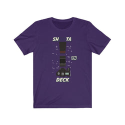 SHOOTA ON DECK FEMALE Unisex Jersey Short Sleeve Tee - PDR LFE Team Purple / S PDR LFE