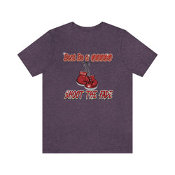 SHOOT THE FADE HIP HOP Short Sleeve Tee - PDR LFE Heather Team Purple / XS PDR LFE