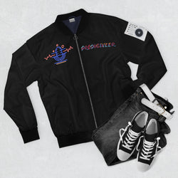 PRODUCINEER HIP HOP DJ Men's Bomber Jacket - PDR LFE XS PDR LFE