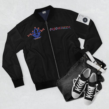 PRODUCINEER HIP HOP DJ Men's Bomber Jacket - PDR LFE XS PDR LFE
