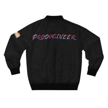 PRODUCINEER HIP HOP MUSCLE Men's Bomber Jacket - PDR LFE XS PDR LFE