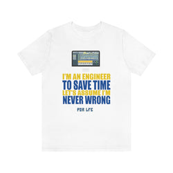 SAVE TIME MENS HIP HOP TSHIRT - PDR LFE White / S PDR LFE