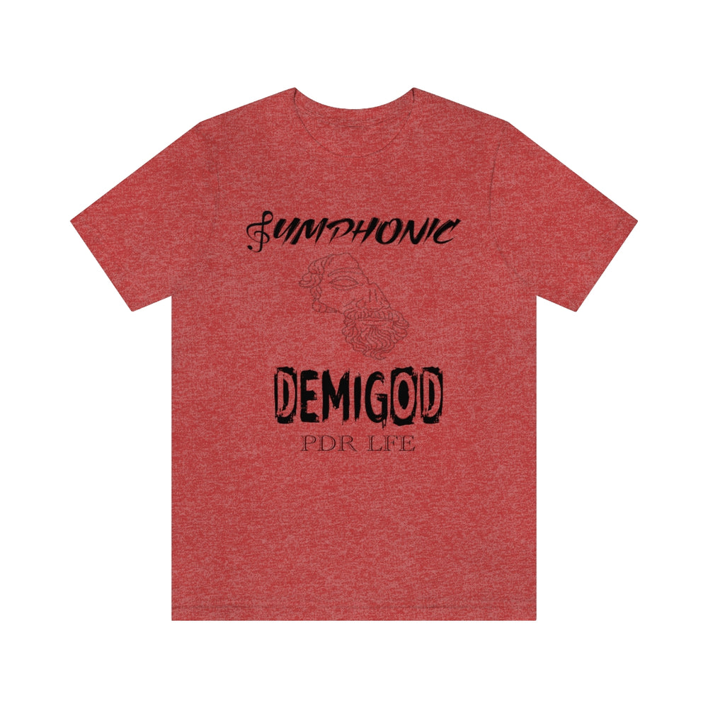 SYMPHONIC DEMIGOD HIP HOP TSHIRT - PDR LFE Heather Red / XS PDR LFE