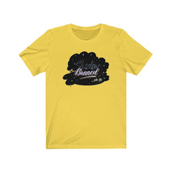 SHADOW BANNED Female Jersey Short Sleeve Tee - PDR LFE Yellow / XS PDR LFE