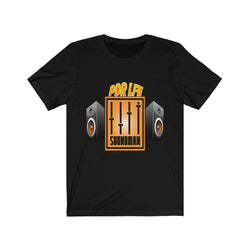 SOUND MAN Hip Hop Unisex Jersey Short Sleeve Tee - PDR LFE Black / S PDR LFE