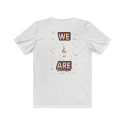 WE ARE NOT EQUAL Unisex Jersey Short Sleeve Tee - PDR LFE White / S PDR LFE