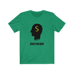 SPACE FOR RENT PDR LFE Unisex Jersey Short Sleeve Tee - PDR LFE Heather Kelly / S PDR LFE