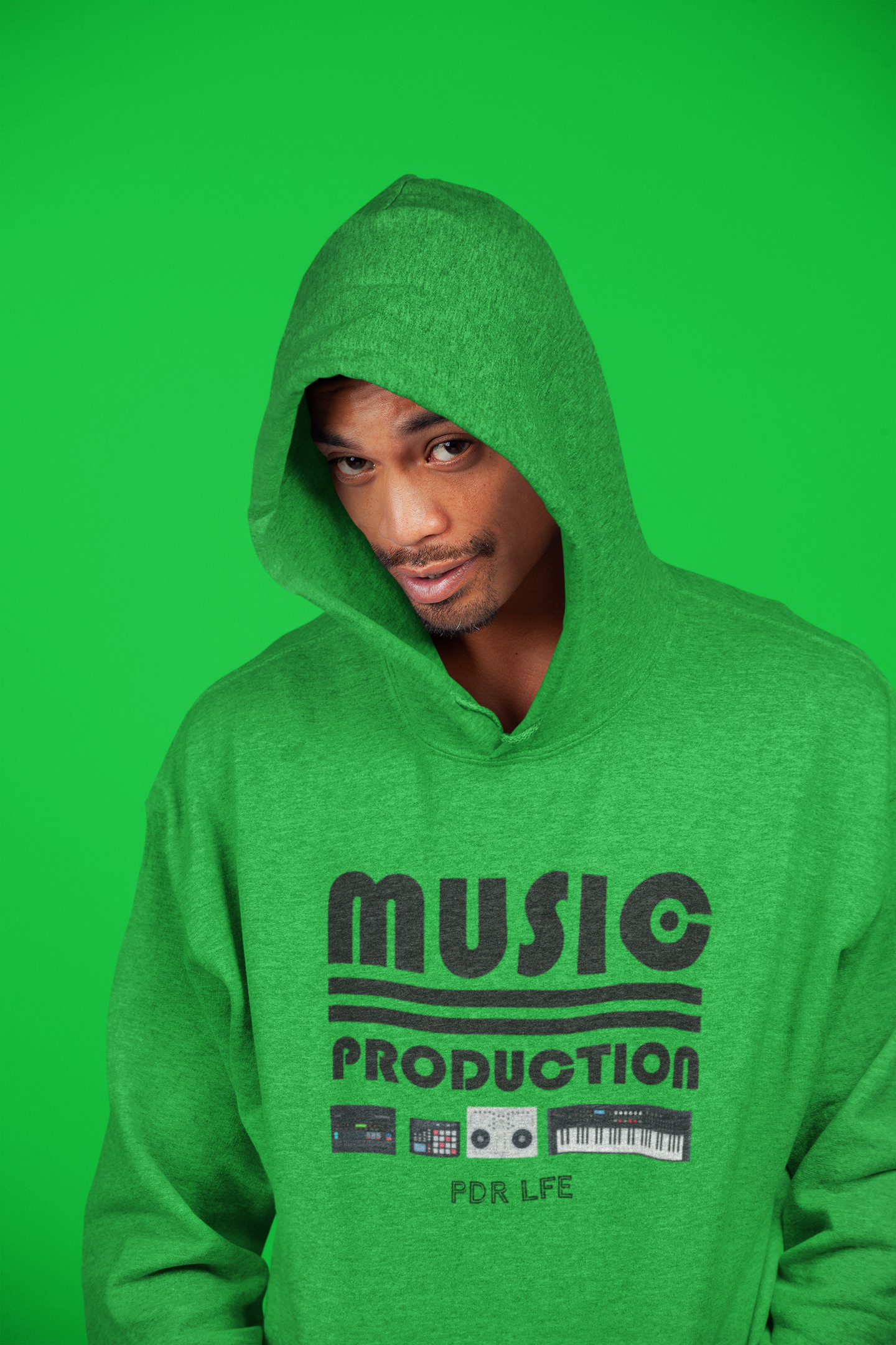 PDR LFE MUSIC PRODUCTION Unisex Heavy Blend™ Hooded Sweatshirt - PDR L.F.E. 