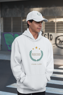 PRODUCINEER ROYALTY Unisex Heavy Blend™ Hooded Sweatshirt - PDR LFE White / S PDR LFE
