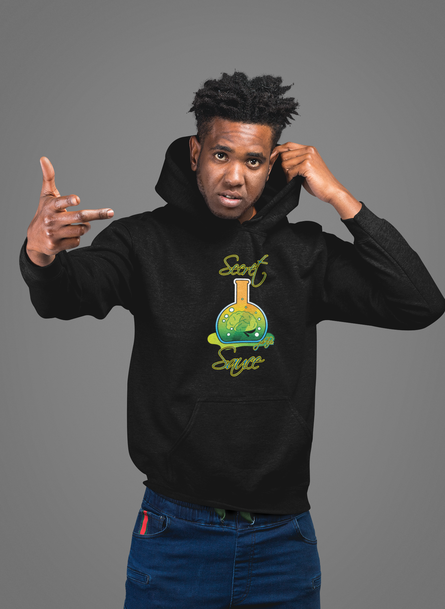 SECRET SAUCE Hip Hop Unisex Heavy Blend™ Hooded Sweatshirt - PDR L.F.E. 