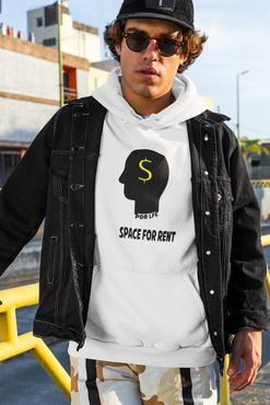 SPACE FOR RENT PDR LFE Unisex Heavy Blend™ Hooded Sweatshirt - PDR LFE Dark Heather / S PDR LFE