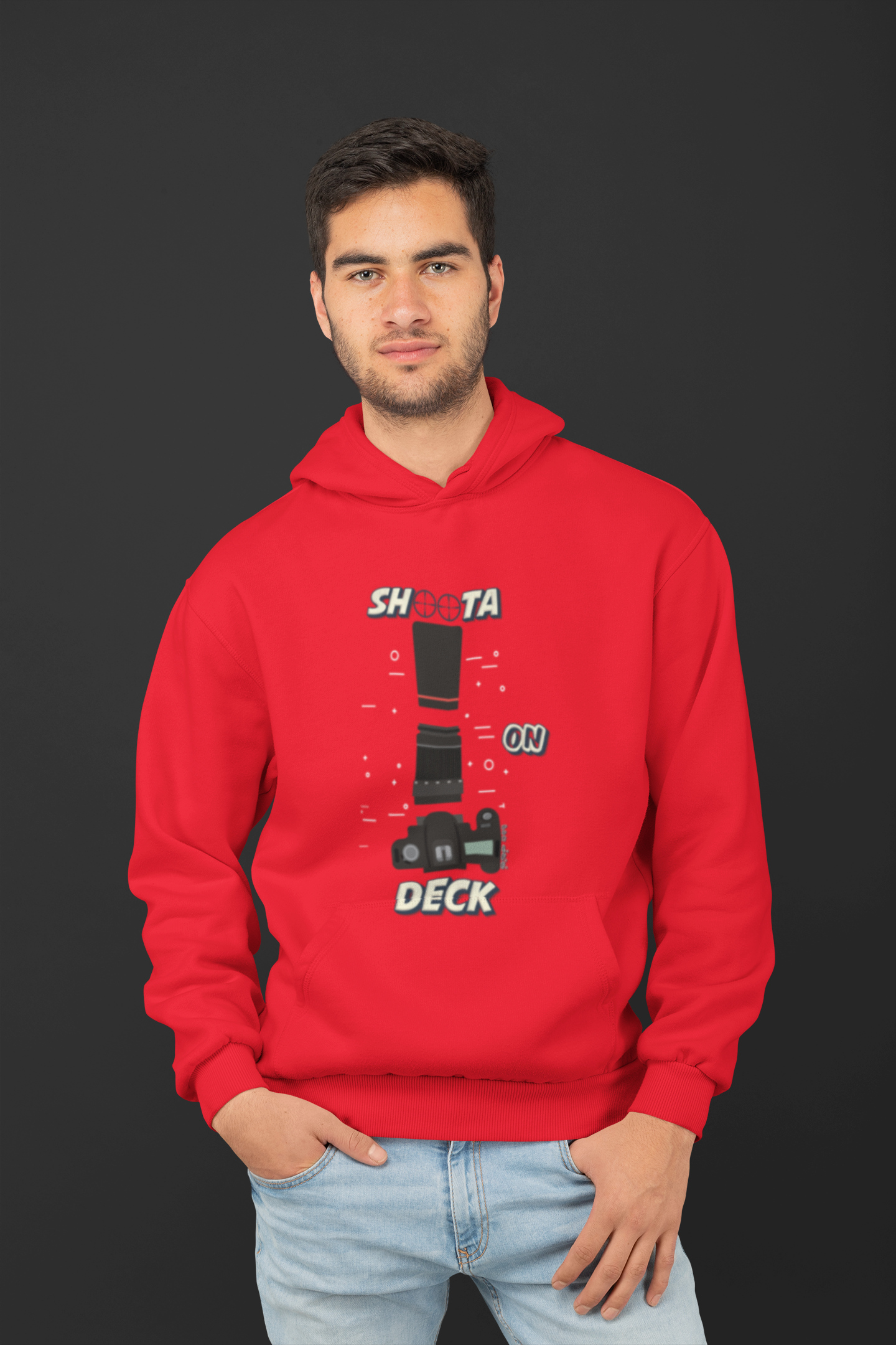 SHOOTA ON DECK Hip Hop Unisex Heavy Blend™ Hooded Sweatshirt - PDR L.F.E. 