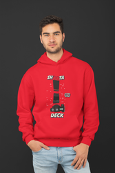 SHOOTA ON DECK Hip Hop Unisex Heavy Blend™ Hooded Sweatshirt - PDR LFE Red / S PDR LFE