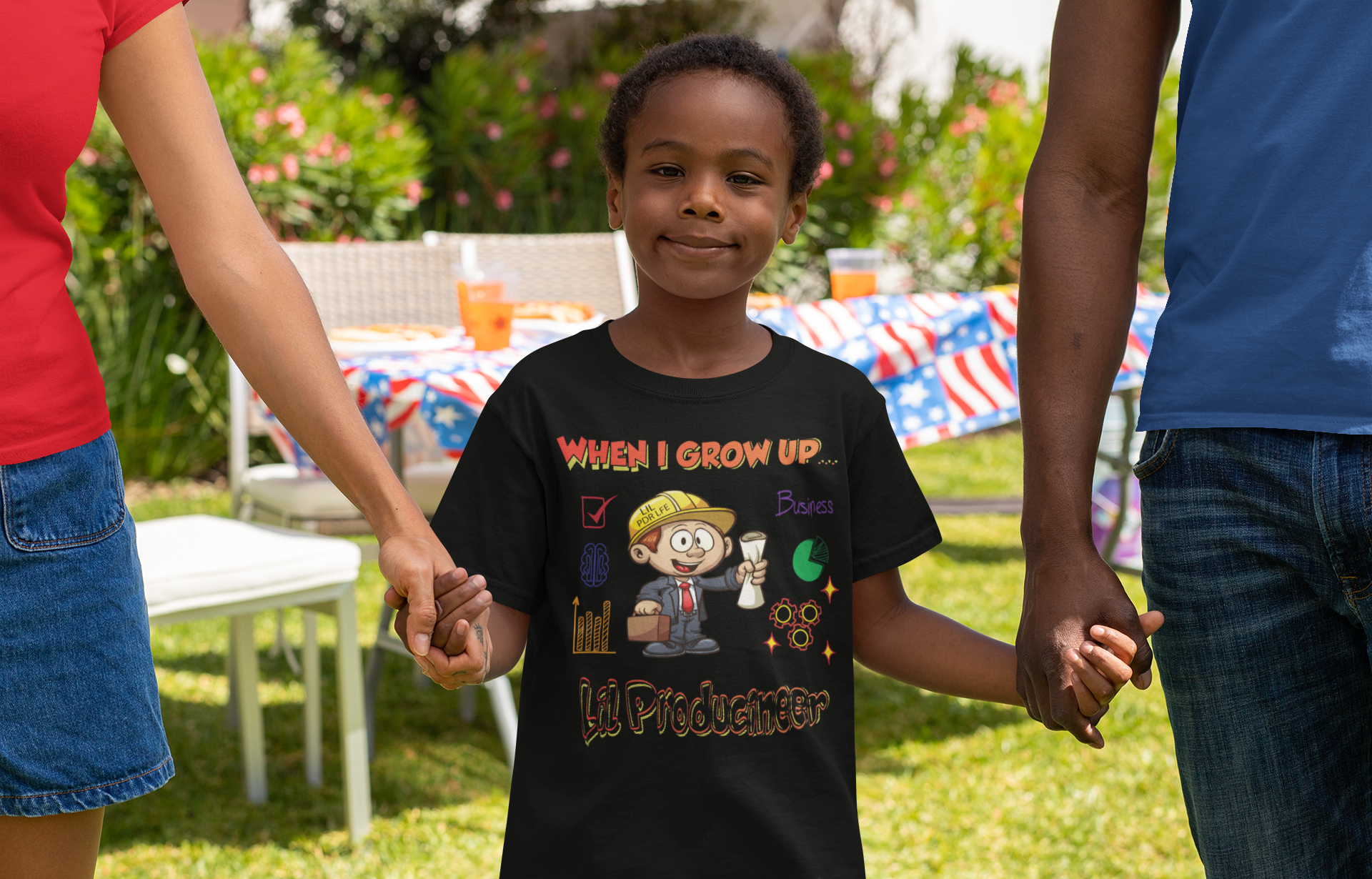 WHEN I GROW UP LIL PRODUCINEER Toddler T-shirt - PDR L.F.E. PDR LFE