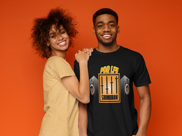 SOUND MAN Hip Hop Unisex Jersey Short Sleeve Tee - PDR LFE Black / S PDR LFE