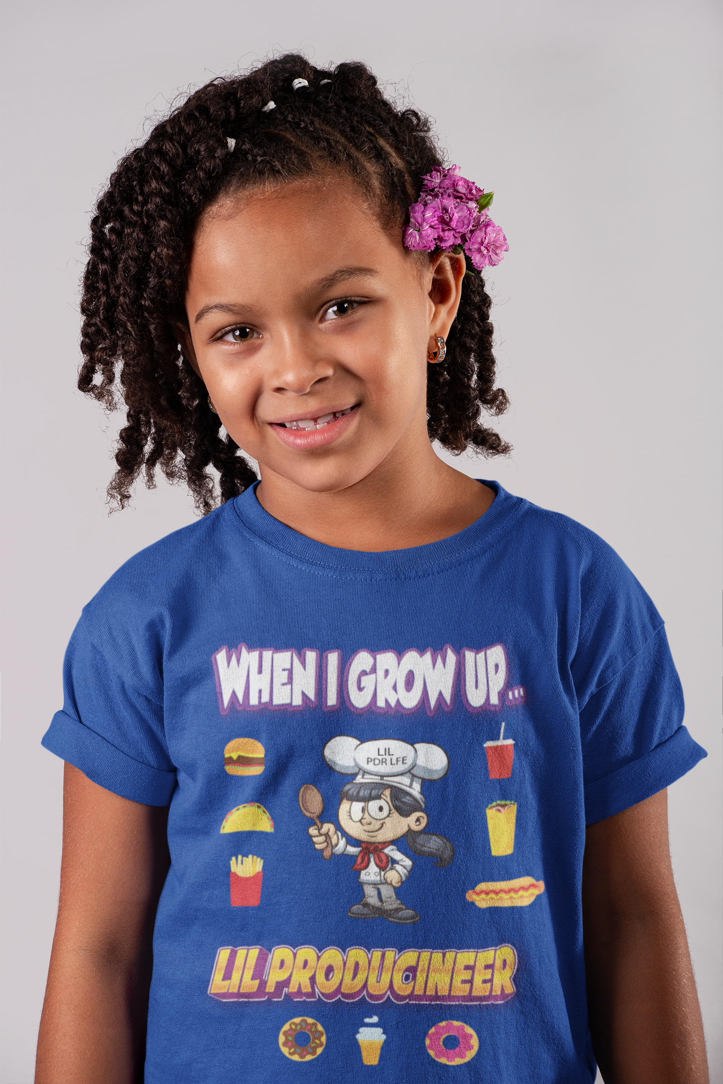 WHEN I GROW UP LIL PRODUCINEER Toddler T-shirt - PDR L.F.E. PDR LFE